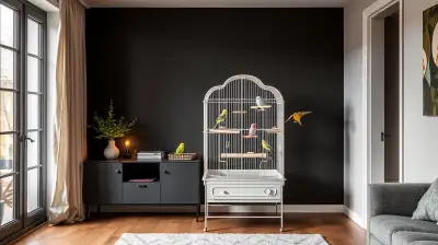 Natürliche Klettergerüste für Vögel