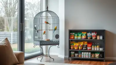 Optimaler Standort für Vogelkäfige