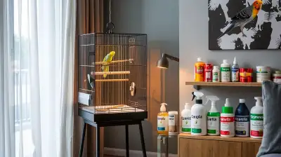 Vogel Kotuntersuchung zur Früherkennung