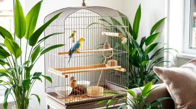 Die besten Bodenbeläge für Ziervogel-Käfige