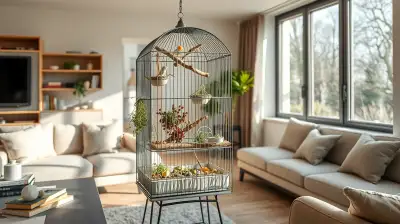 Natürliche Belohnungen für Ziervögel