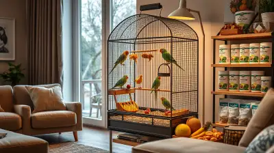 Natürliche Leckerbissen für Ziervögel