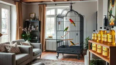 Naturölbehandlung für Vogelgefieder