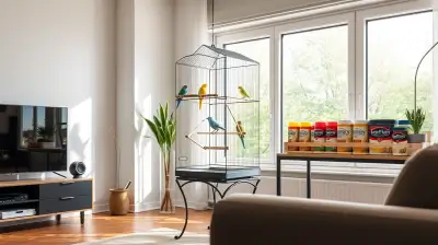 Der optimale Standort für Vogelkäfig und Voliere