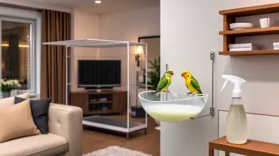Optimale Vogelbäder für glückliche Ziervögel