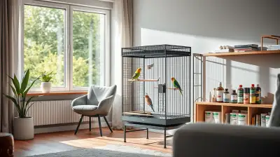 Käfigschutzhaube für Wellensittiche