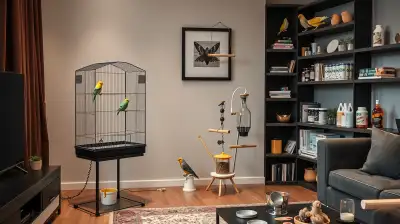 Essentielles Pflegezubehör für Ziervögel