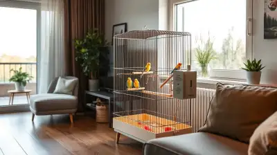 Vogelkäfig Heizung für kalte Tage