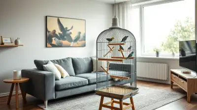 Die ideale Anordnung von Sitzstangen