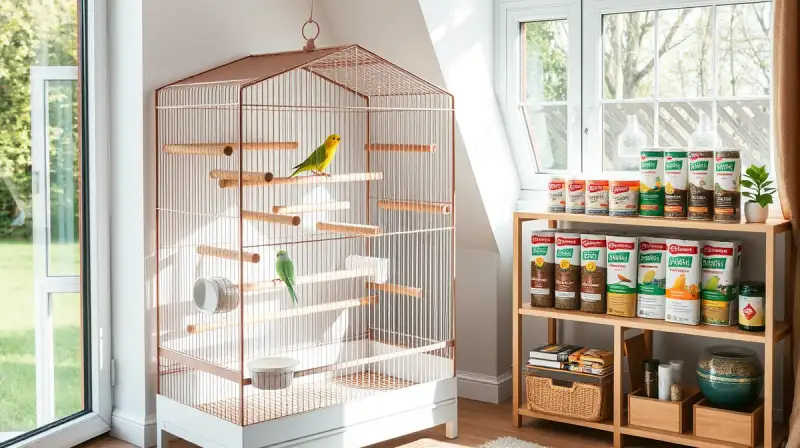 Die ideale Sitzstangengröße für Ziervögel