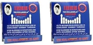 OGER IHHA Alaunstein in Zündholzform – 2X20 für die persönliche Pflege und Rasur – Stoppt Blut…