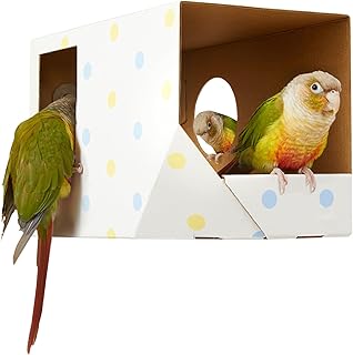 Generisch Wellensittich Nest,Versteck Und Schlafplatz Aus Wellpappe Für Haustiere | Brutbox Und …
