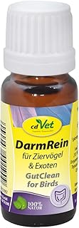 cdVet DarmRein 10ml – Ergänzungsfuttermittel für Ziervögel & Exoten mit natürlichen Kräute…