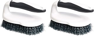 Amazon Basics Universal-Scheuerbürste, 2 Stück, Schwarz/Weiß