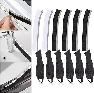 6er-Pack Hartborsten Eckreinigungsbürste, Multifunktionale Fugenreinigungsbürste, Reinigungsbü…