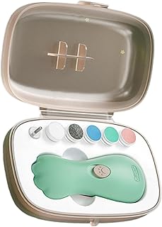 Generisch Vogel Krallenschleifer Set | Geräuscharmer 6-Kopf Krallenpflegegerät,Elektrischer Kra…