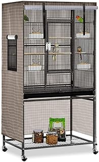 Vogelkäfig-Abdeckungen, 210D Oxford-Tuch, Outdoor-Vogelkäfig-Abdeckungen, atmungsaktiv, wasserd…