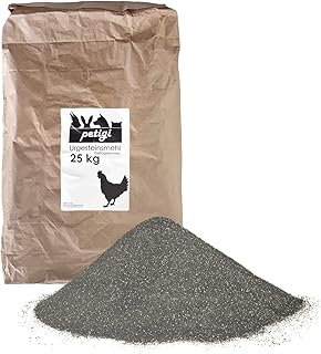 Petigi Urgesteinsmehl, Geflügeleinstreu Staubbad Sandbad, Steinmehl für Hühner und Wachteln, B…