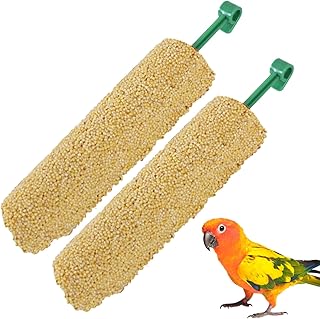 Leckerli für Vögel – 2 Stück -Vogel-Leckerli-Spielzeug, auffälliges Design, Trainingsbelohn…