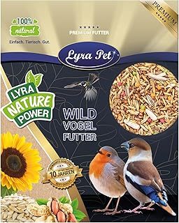 Lyra Pet® | 10 kg Streufutter | Neue Ernte | Ideal für Sommer & Winter | Ganzjähriges Vogelfut…