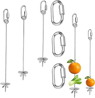 6 Stück Wellensittich Spielzeug Set, Vogelkäfig Zubehör, Papagei Spielzeug, Wellensittich Zube…