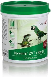 Tierarzt24 KORVIMIN ZVT & REPTIL bietet die optimale Nährstoffversorgung für Ziervögel, Tauben…