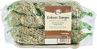 Elles Erdnuss-Stangen 3er-Pack, 330g | Wildvogelfutter | Aromatisch & energiereich | 100% natürl…
