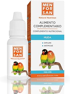 MENFORSAN Ergänzungsfutter für Häutung von Vögeln | zur Stärkung des Federwachstums | 30 ml