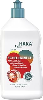HAKA Scheuermilch, 750 ml, entfernt Kalk, Fett & Schmutz, ohne Kratzer, materialschonende Reinigu…