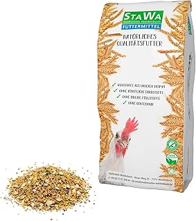 Wachtelfutter Körnermischung fein geschrotet, ohne künstliche Konservierungs- und Farbstoffe, m…