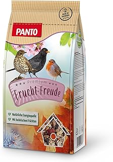 PANTO Fruchtfreude 1 kg – Hochwertige Futtermischung aus heimischen Früchten, nährstoffreiche…