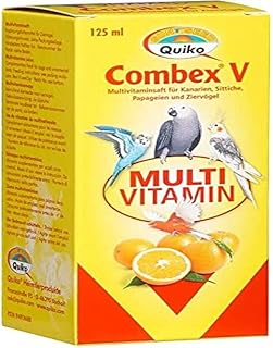 Quiko Vitacombex V 125ml – Multivitaminsaft für Ziervögel