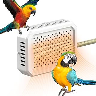 Vogelkäfig Heizgerät, Thermostat Heizung Für Hühner, Thermostatische Papageienkäfigheizung F…