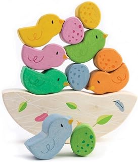 Tender Leaf Toys Balancierspiel Vögel (Holzspielzeug, Material Holz, Kinderspielzeug, unterstüt…