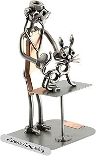 Steelman24 I Schraubenmännchen Tierarzt Mit Persönlicher Gravur I Made in Germany I Handarbeit …