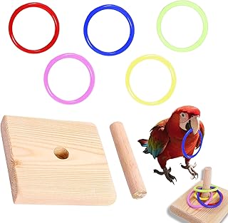 Vogel-Intelligence-Trainings-Spielzeug Aus Holz,Wellensittich Spielzeug,Vogelspielzeug,Buntes Sta…