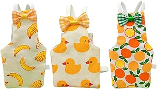 Wiederverwendbare Windeln für Vögel, 3 Stück, Baumwollbezüge für, Ara, Kanarienvogel, Wellen…