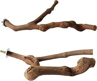 2 Stücke Vögel Ständer Spielzeug, Vogel Papagei Schaukel Spielzeug, für Tigerhaut Papagei, De…