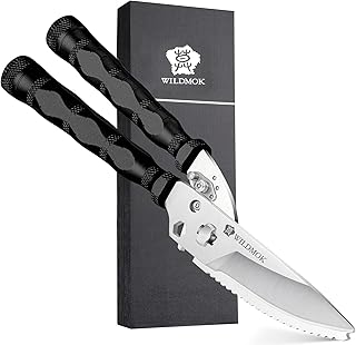WILDMOK Hochleistungs-Geflügelschere – 21 cm-Multifunktions-Geflügelschere aus Edelstahl für…
