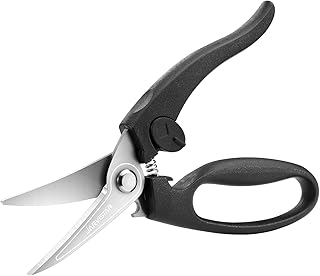 JARVISTAR Geflügelschere Profi, Küchenschere Edelstahl für Geflügel und Gemüse, Fleischscher…