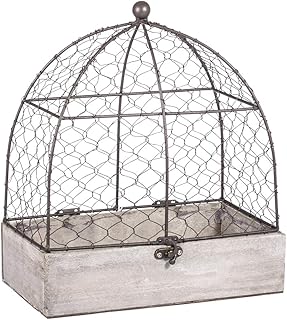 Rayher Deko Voliere, zur Dekoration, 25x14x28cm, 46347000