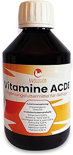 Vitamine ACDE – 250ml – Flüssige Vitaminergänzung für Geflügel – Immunsystem & Vitalität
