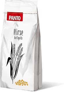 PANTO Hirse hellgelb 25 kg – hochwertiges Einzelfuttermittel für Ziervögel & Nutztiere – …