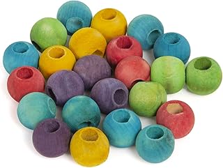 HappyBird | DIY – Bunte Holzkugeln für Vogelspielzeug | Spielzeug für Vögel zum selber basteln