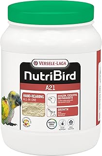 VERSELE-LAGA – NutriBird A21 – Handaufzuchtfutter für Jungpapageien – Amazonenpapagei, Palmkakad…
