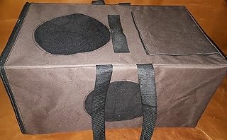 Tragbar Faltbar Hund, Katze Vogel Haustier Käfig Verkehr Gitterbox Autoreise Korb Box XL