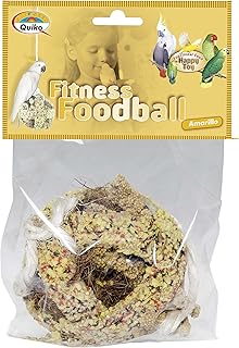Quiko Fitness Foodball Amarillo 100g – Snack und Spielspaß für alle Ziervögel