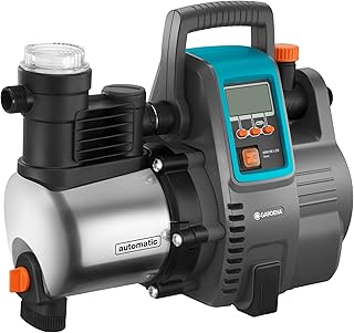 Gardena Premium Hauswasserautomat 6000/6E LCD Inox: Hauswasserpumpe mit 6000 l/h Fördermenge, 13…