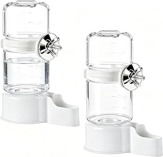 2 Stück Vogel Wasserspender, Kunststoff Wassertränke für Vögel, 140ml Automatische Vogelträn…