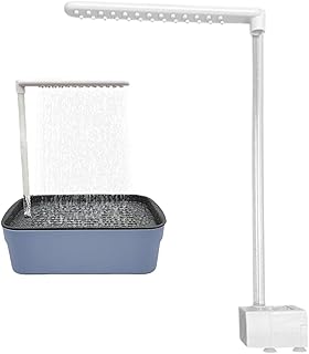 Elektrisches Vogelduschbecken – Intelligente Wasserfallbadewanne, Tragbare Sittich-Waschwanne |…